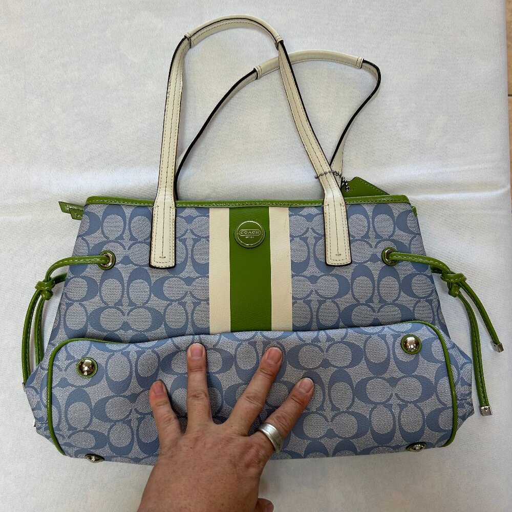 NWOT, Coach Shoulder bag and wallet F22908 Carryall Tote set